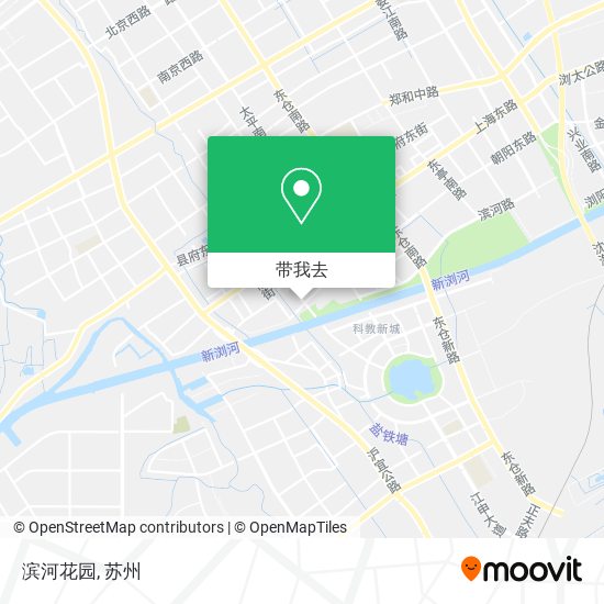滨河花园地图