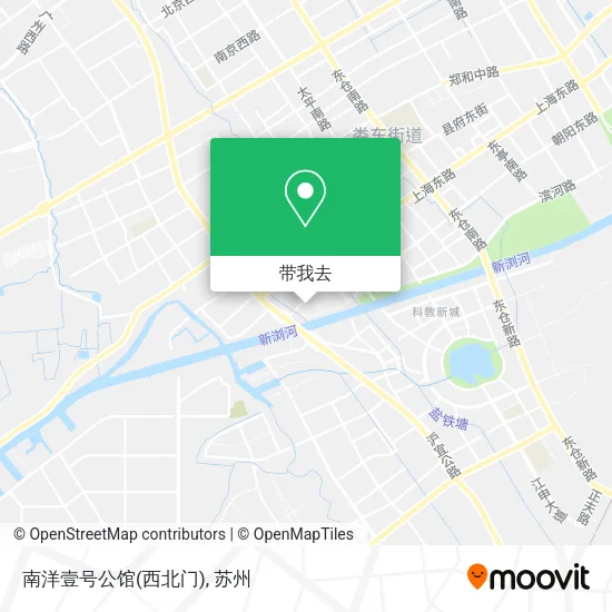 南洋壹号公馆(西北门)地图