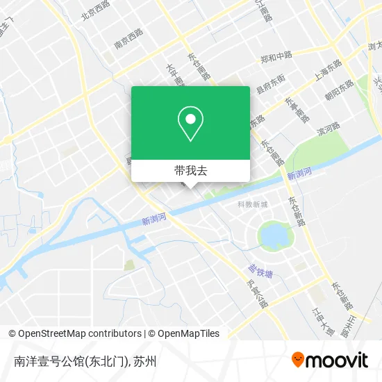 南洋壹号公馆(东北门)地图