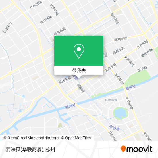 爱法贝(华联商厦)地图