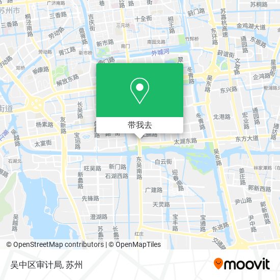 吴中区审计局地图