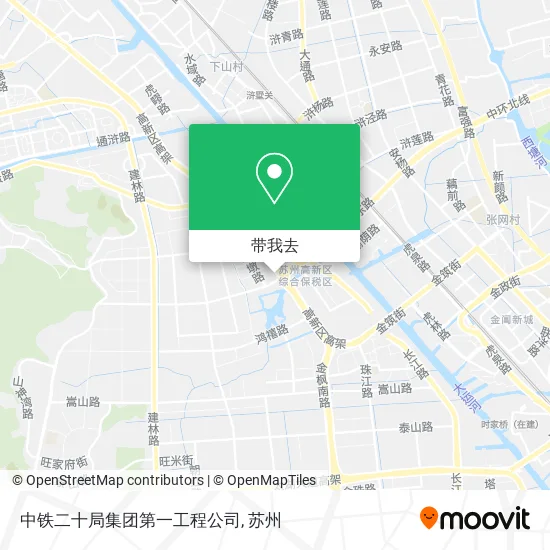中铁二十局集团第一工程公司地图