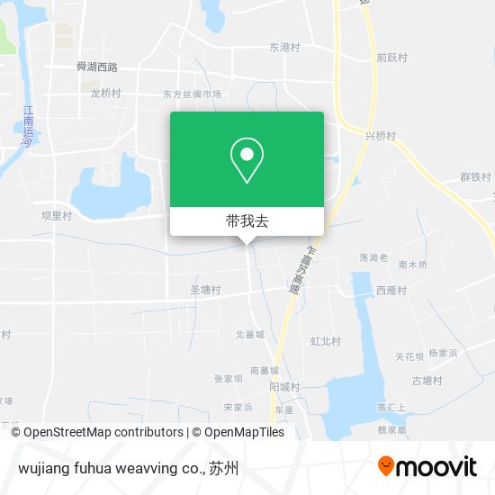 wujiang fuhua weavving co.地图