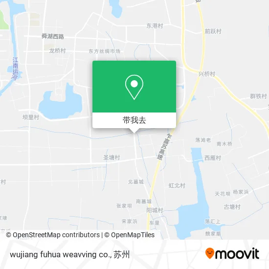 wujiang fuhua weavving co.地图