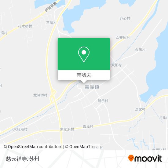 慈云禅寺地图