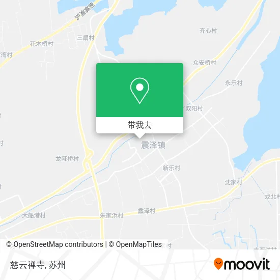 慈云禅寺地图