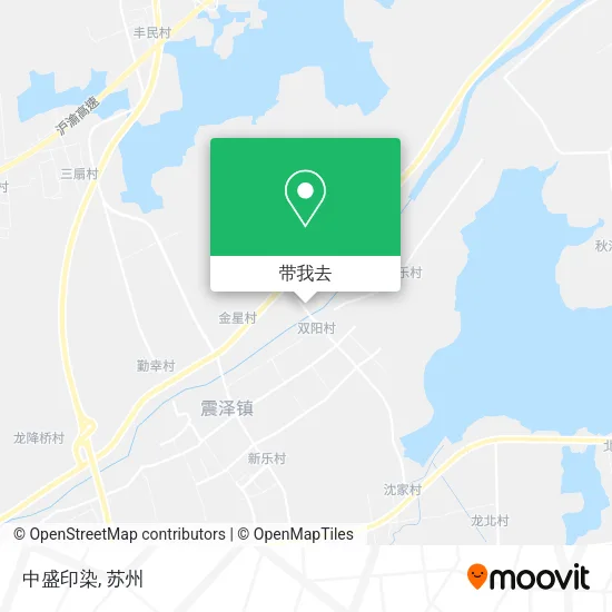 中盛印染地图