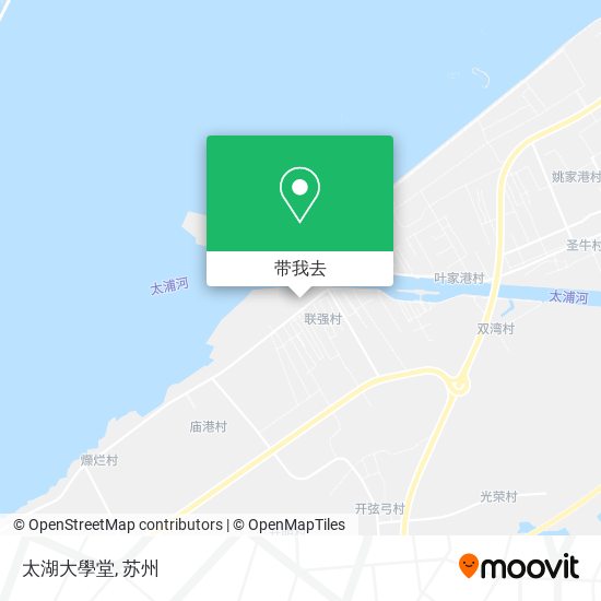 太湖大學堂地图