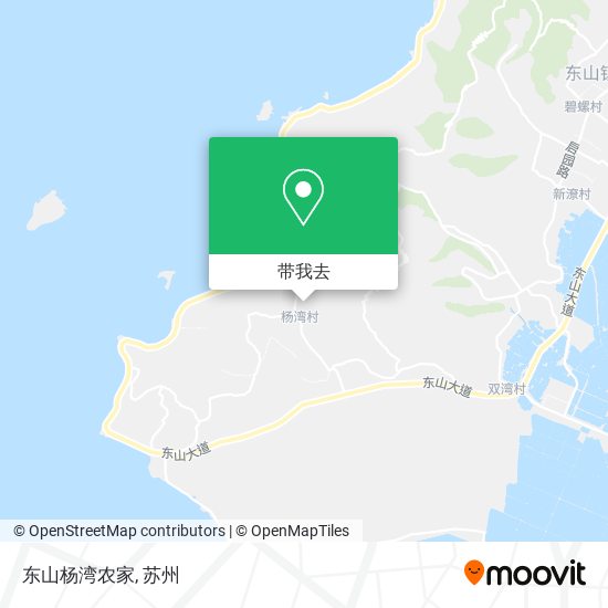 东山杨湾农家地图