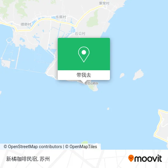 新橘咖啡民宿地图