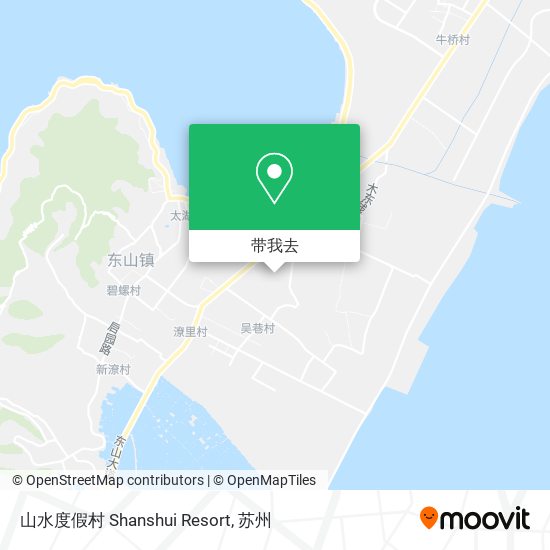 山水度假村 Shanshui Resort地图