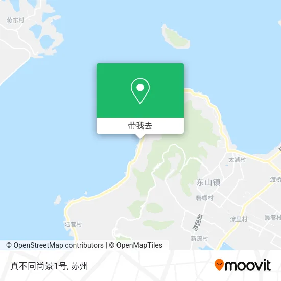 真不同尚景1号地图