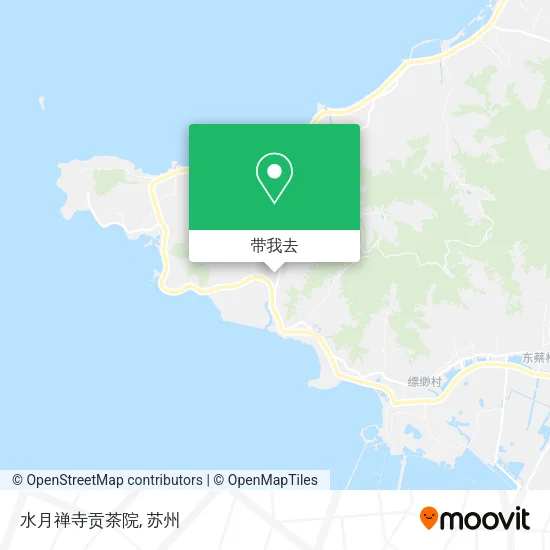 水月禅寺贡茶院地图