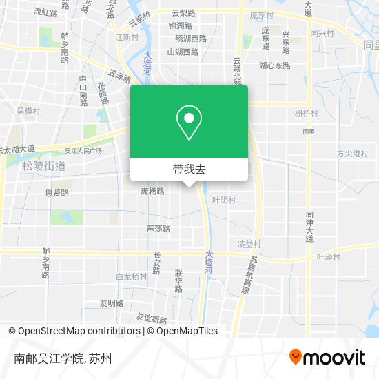 南邮吴江学院地图