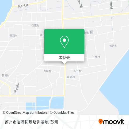 苏州市临湖拓展培训基地地图