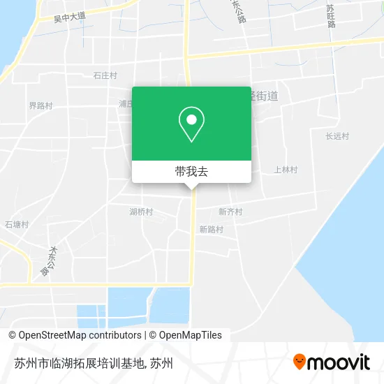 苏州市临湖拓展培训基地地图