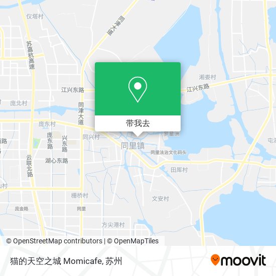 猫的天空之城 Momicafe地图