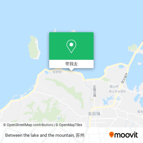 Between the lake and the mountain地图
