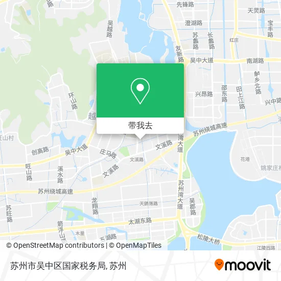 苏州市吴中区国家税务局地图