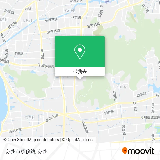 苏州市殡仪馆地图