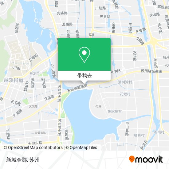 新城金郡地图