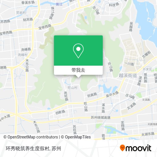 环秀晓筑养生度假村地图