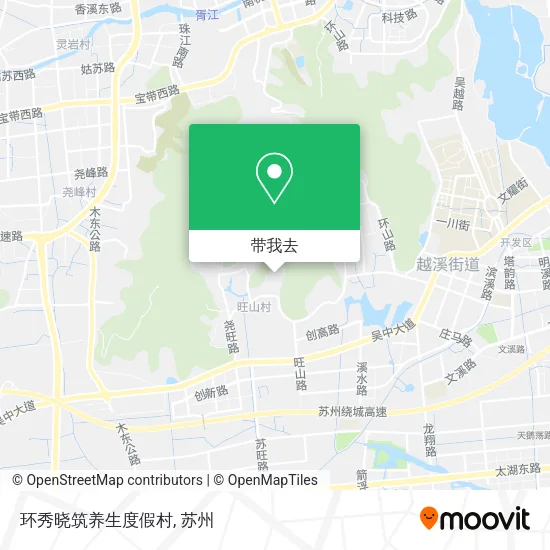 环秀晓筑养生度假村地图