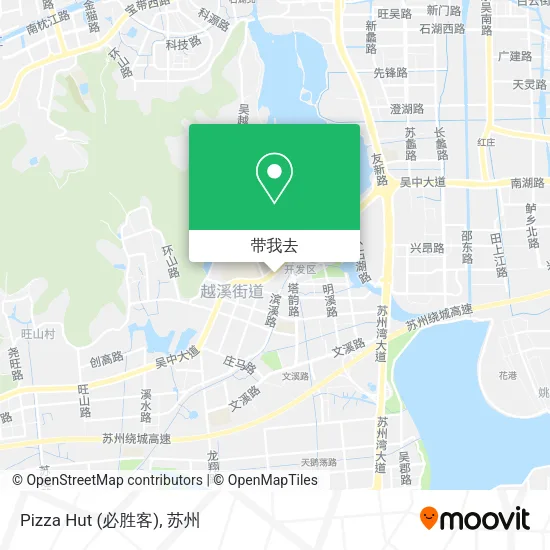 Pizza Hut (必胜客)地图