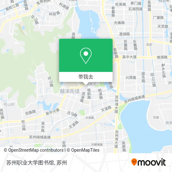 苏州职业大学图书馆地图