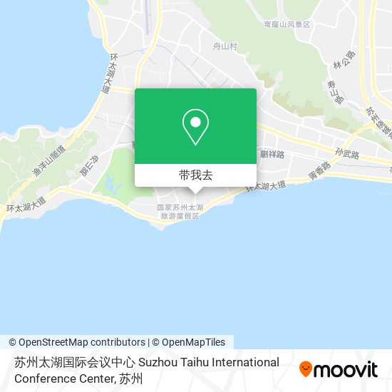 苏州太湖国际会议中心 Suzhou Taihu International Conference Center地图