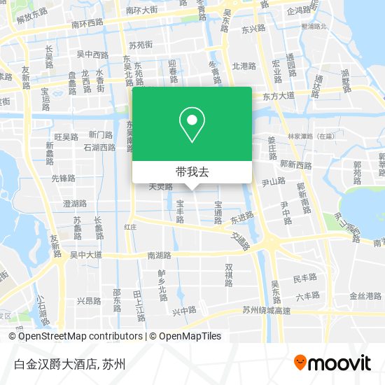 白金汉爵大酒店地图