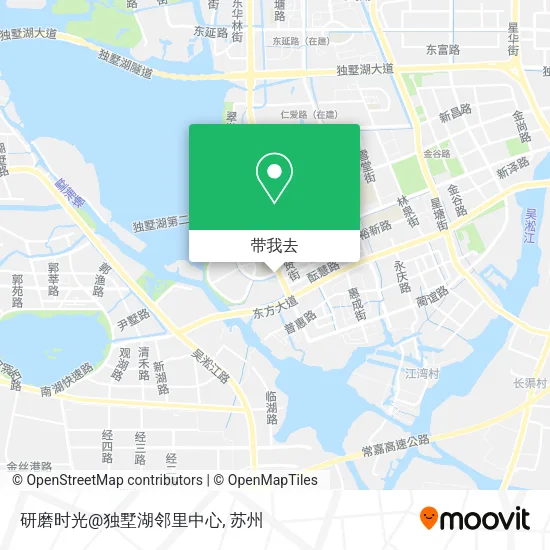 研磨时光@独墅湖邻里中心地图