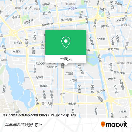 喜年年@商城街地图