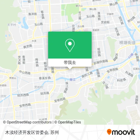 木渎经济开发区管委会地图