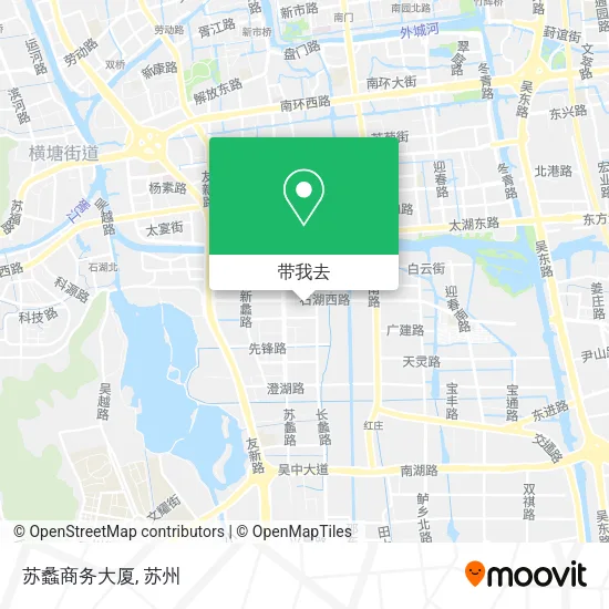 苏蠡商务大厦地图