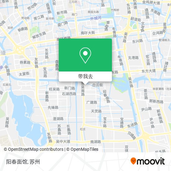 阳春面馆地图