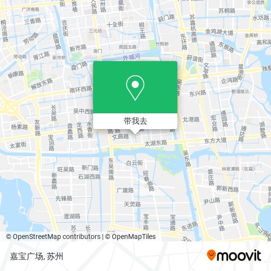 嘉宝广场地图