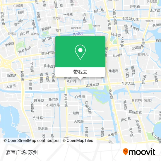 嘉宝广场地图