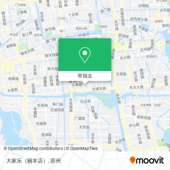 大家乐（丽丰店）地图