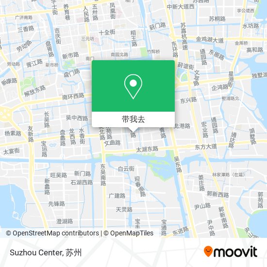 Suzhou Center地图