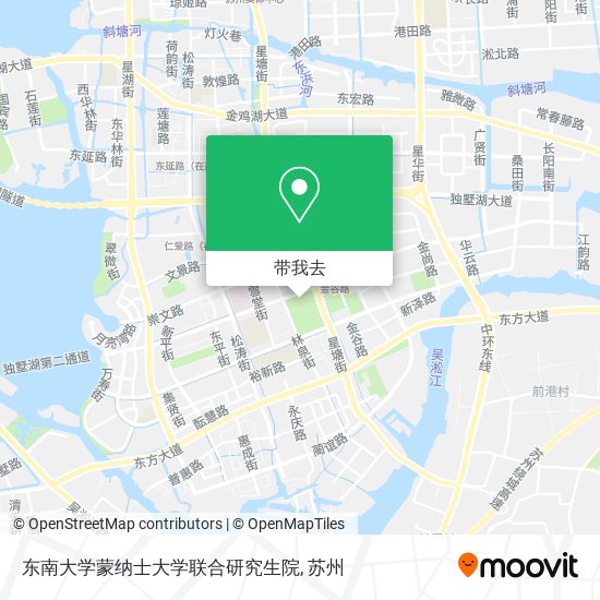 东南大学蒙纳士大学联合研究生院地图