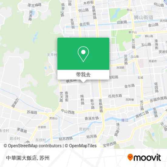 中華園大飯店地图