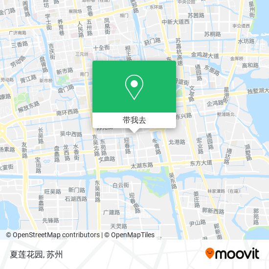 夏莲花园地图