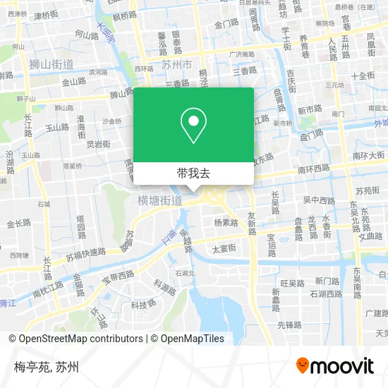 梅亭苑地图