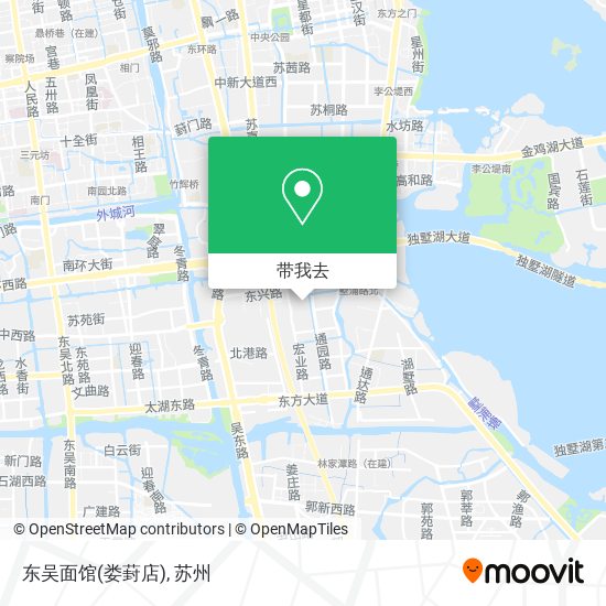 东吴面馆(娄葑店)地图