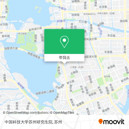 中国科技大学苏州研究生院地图
