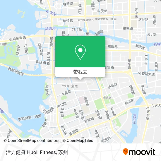 活力健身 Huoli Fitness地图
