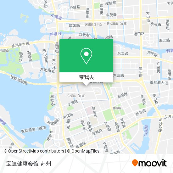 宝迪健康会馆地图