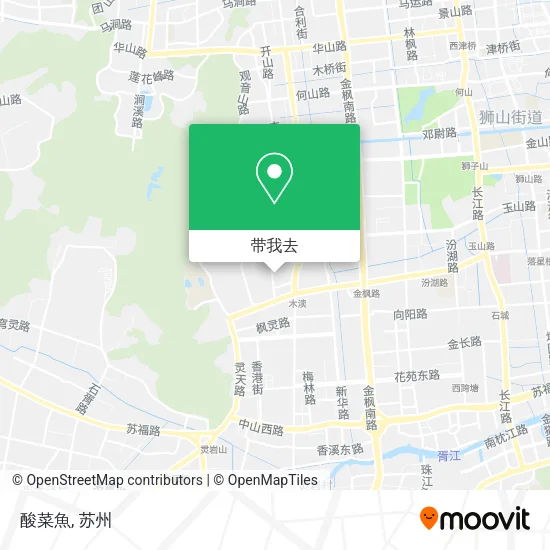 酸菜魚地图