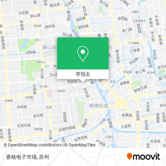 赛格电子市场地图